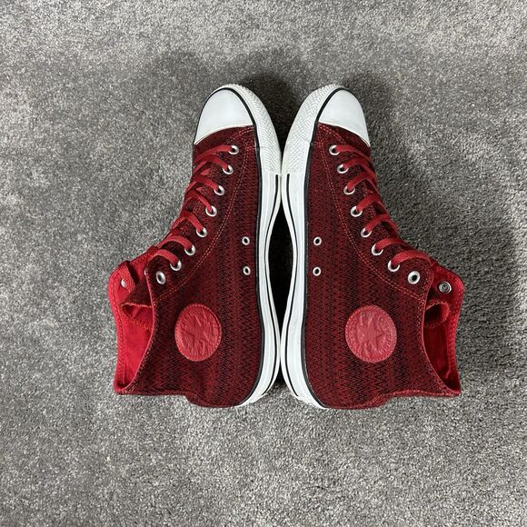 Converse Chuck Taylor All Star Zig Zag 139841F Mens Size 13 Red High Top Shoes - Picture 8 of 13